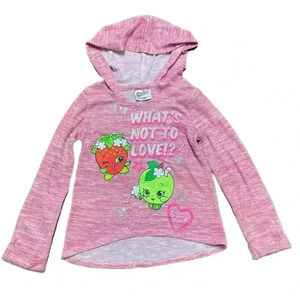 🌟Shopkins knit hoodie sz 4/5🌟